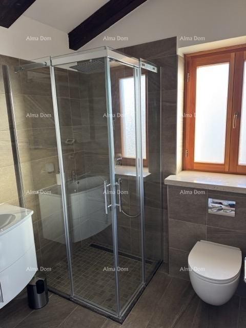 Casa Mediterranea con piscina e vista mare, Raša 8