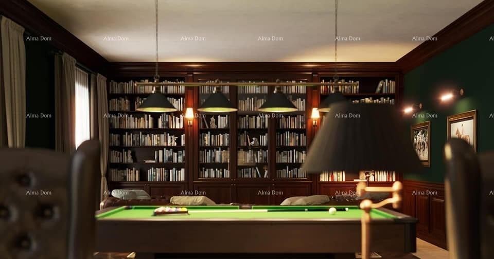 Motovun – Building land of 1,965 m² with a villa project and a view of nature 9