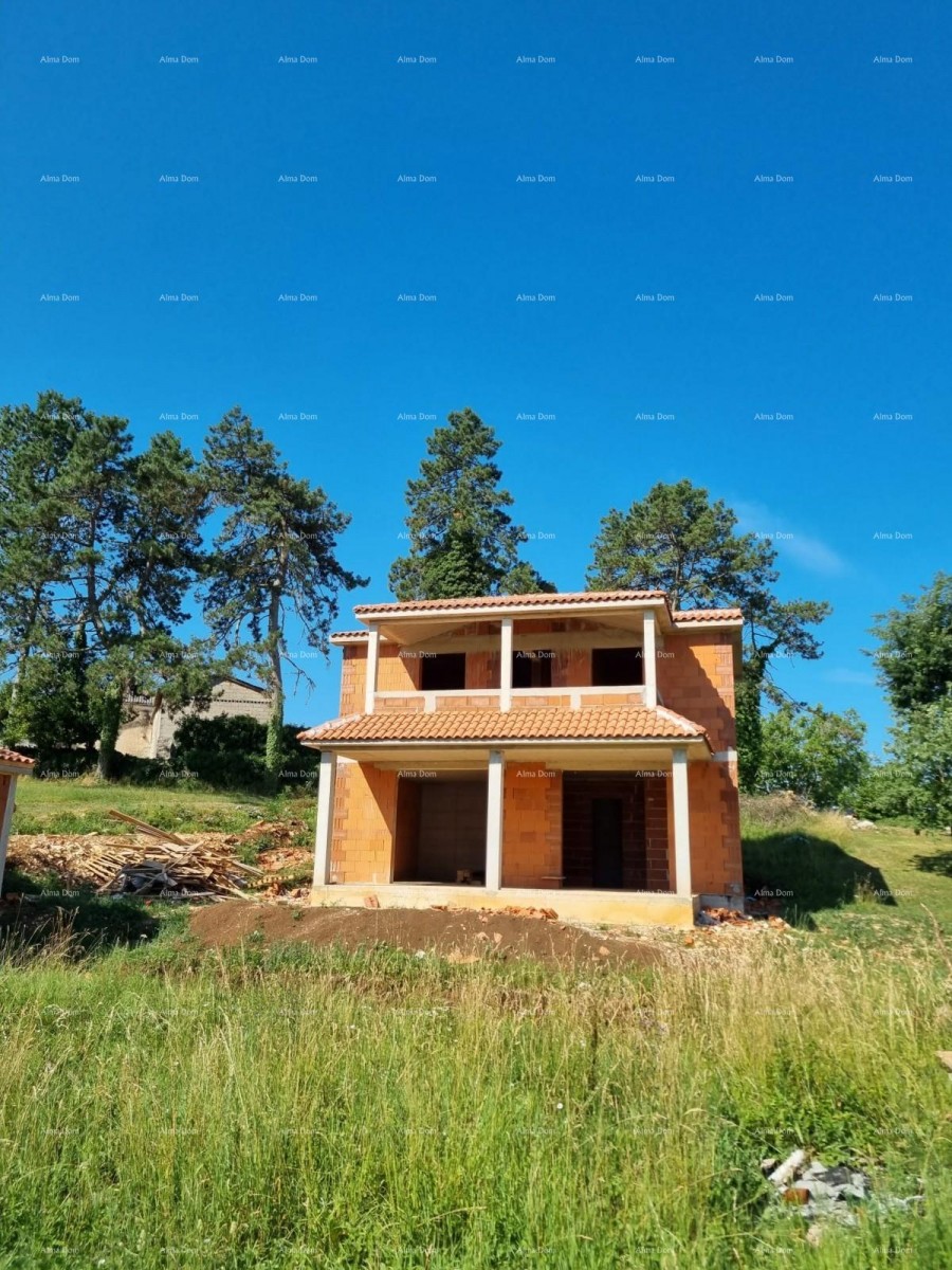 Prodaja samostojeće kuće u Roh-Bau fazi s okućnicom  - Pazin okolica 10