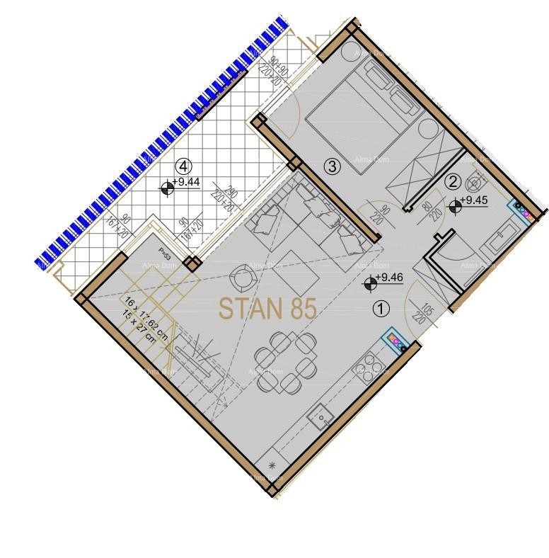 Lussuoso appartamento a Poreč! Nuova costruzione!! S85 2