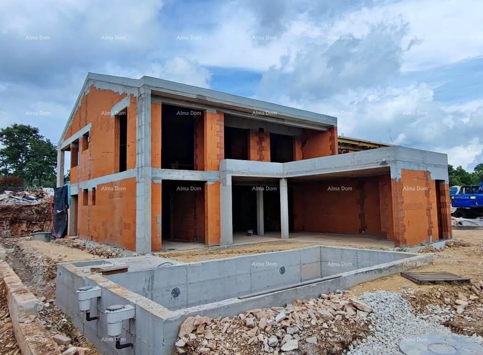 Eccellente posizione, natura, tranquillità – villa moderna in costruzione 2