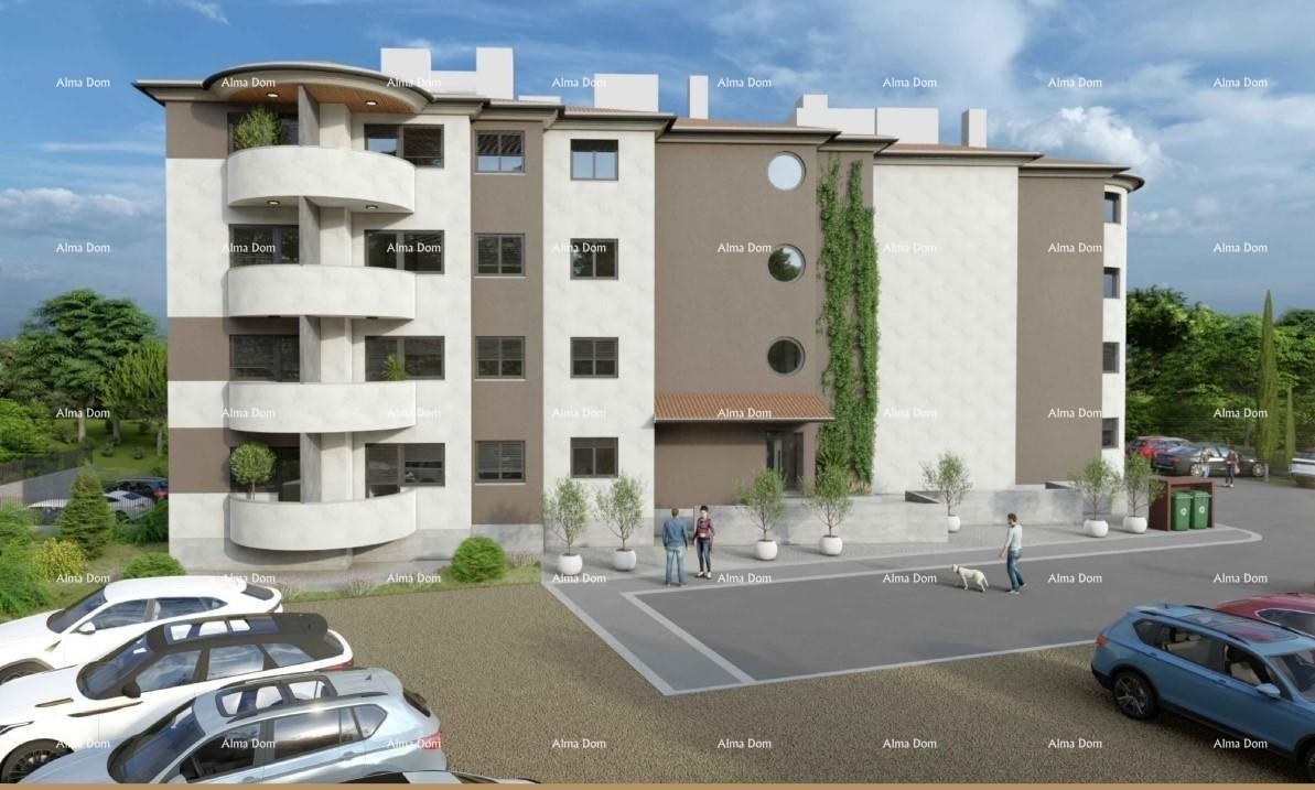 Продажа квартир в строящемся новом жилом комплексе, недалеко от суда, Пула! 1