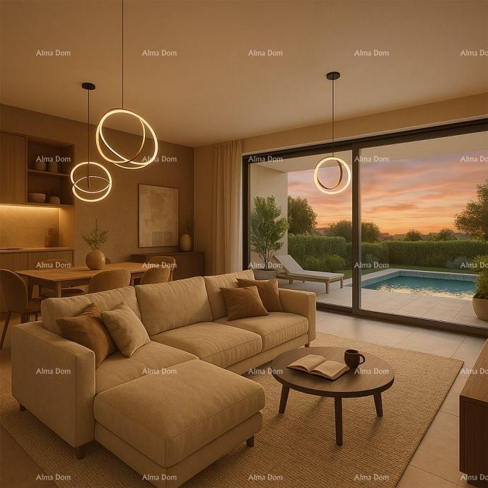 Современное новостроительство с двумя квартирами и панорамным видом на море – Жбандай, Пореч 11