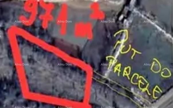 Воднян, продаем участок под застройку площадью 971 м2. 4