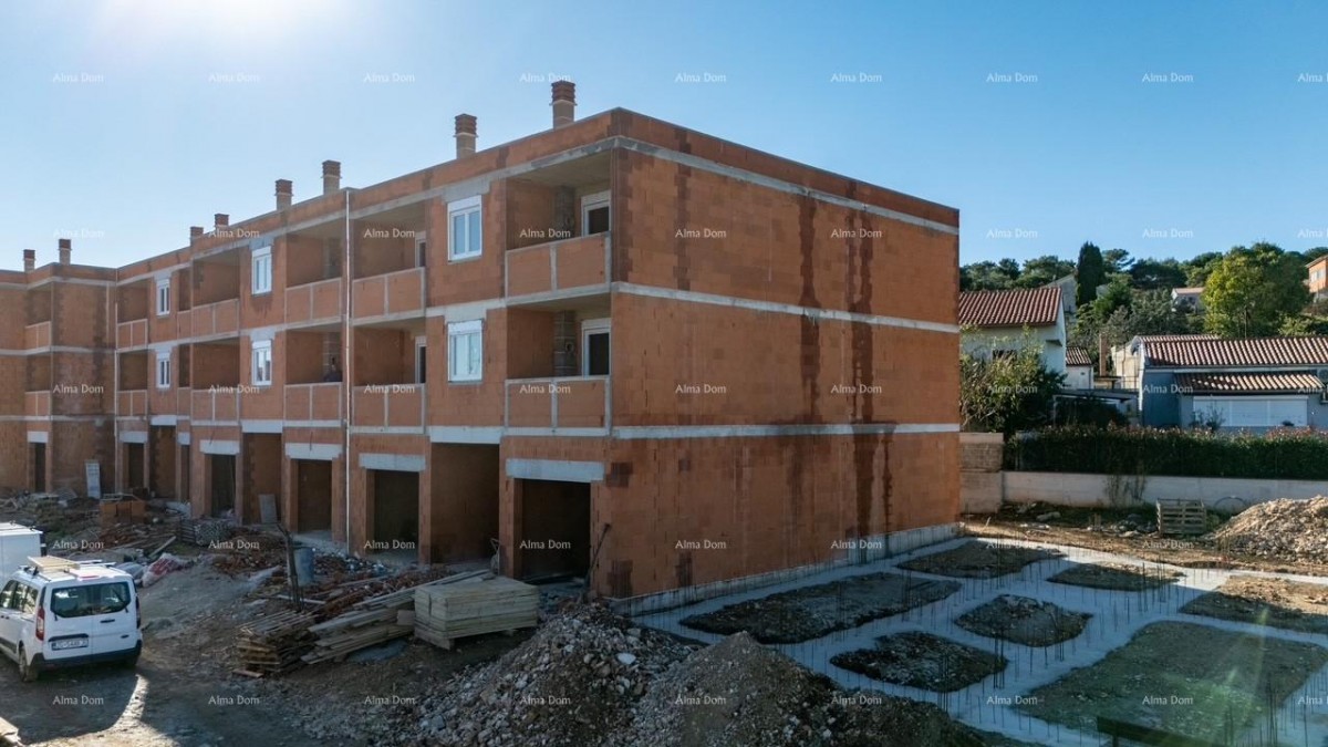 Prodaja - Moderno stanovanje v novem zasebnem stanovanjskem kompleksu v Šijani, Pula! E-C 12