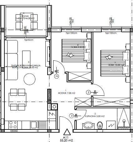 Nuovo progetto residenziale - vendita di appartamenti in ottima posizione, Pula! 1