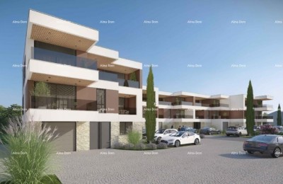 Prodaja-  stan u prizemlju, u novom stambenom kompleksu, Valdebek, Pula! Zg4 S1