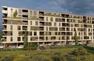 Pula! Edificio residenziale moderno con ascensore, vicino al centro.