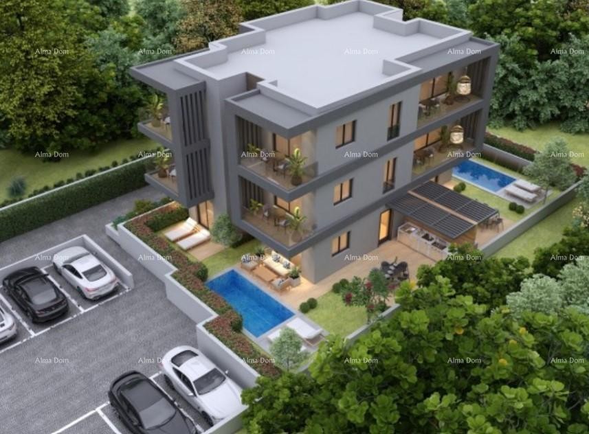 ПРЕМАНТУРА - Квартира на продажу в новом доме с видом на море (301) 1