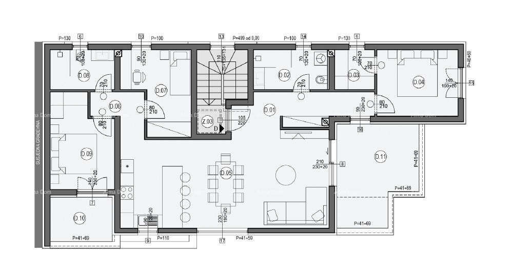 Prodaja stanova u izgradnji - novi stambeni kompleks, Pula! 6