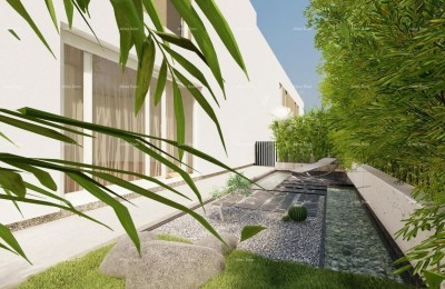 ПОРЕЧ - Современный двухквартирный дом с собственной зеленью (Дом B)