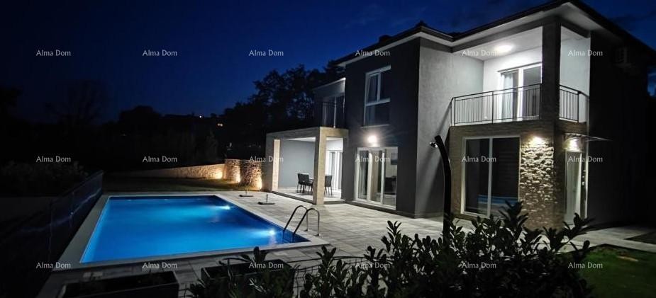 Villa con piscina vicino a Labin 4