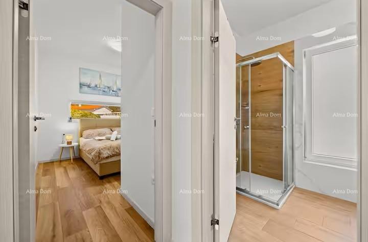 Pomer. New Detached Single-Story House with Pool. 26