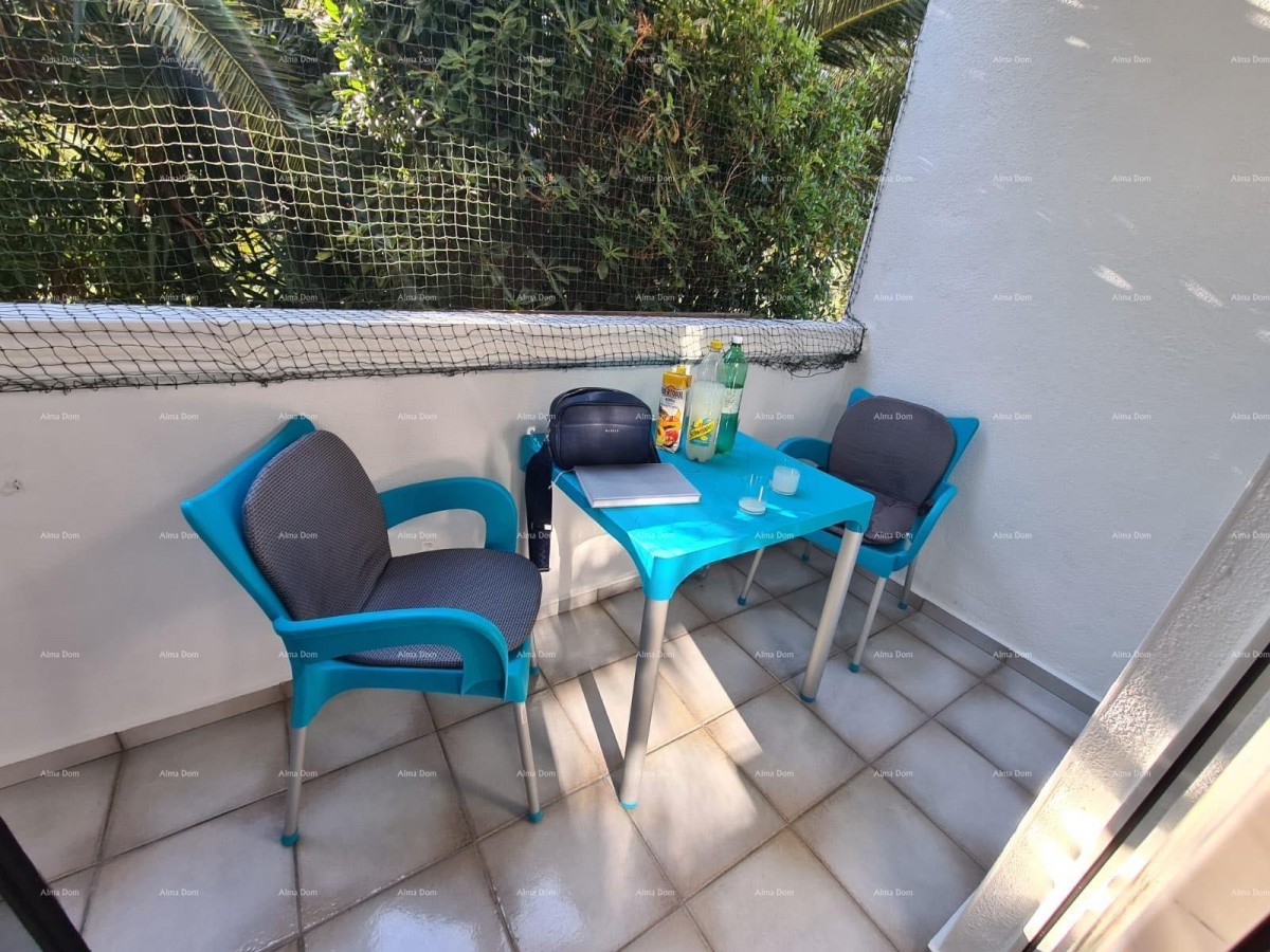 Приземная квартира с лоджией и бассейном. Медулин. 19