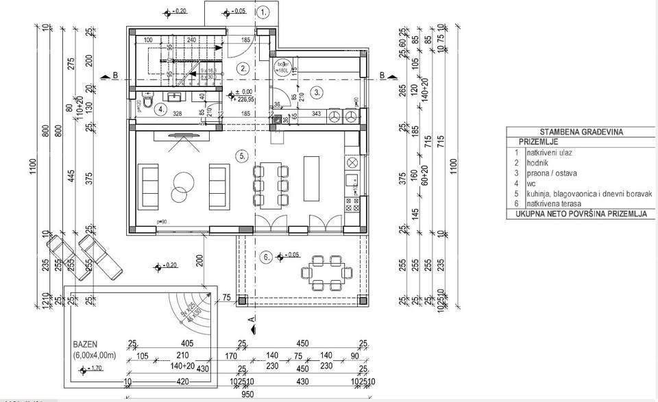 Građevinska zemljišta s dozvolom za hiše za počitek s bazenom – Marčana 9