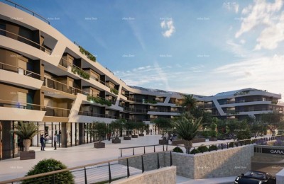 Poreč - vendita di un appartamento in un complesso moderno ad uso commerciale e residenziale. S29