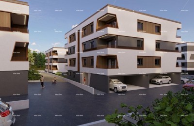 Apartments for sale in a modern new building, in the center, Poreč!