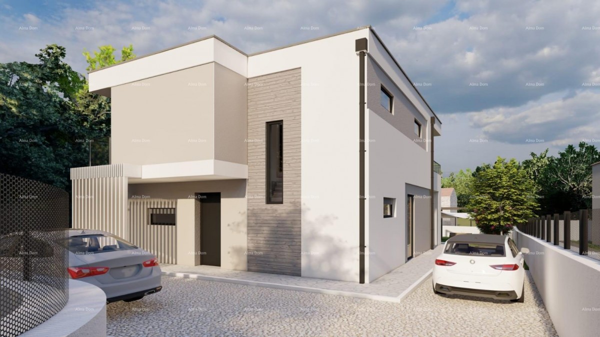 GALIŽANA - Sale of a modern house with a pool, jacuzzi, and sea view! 4