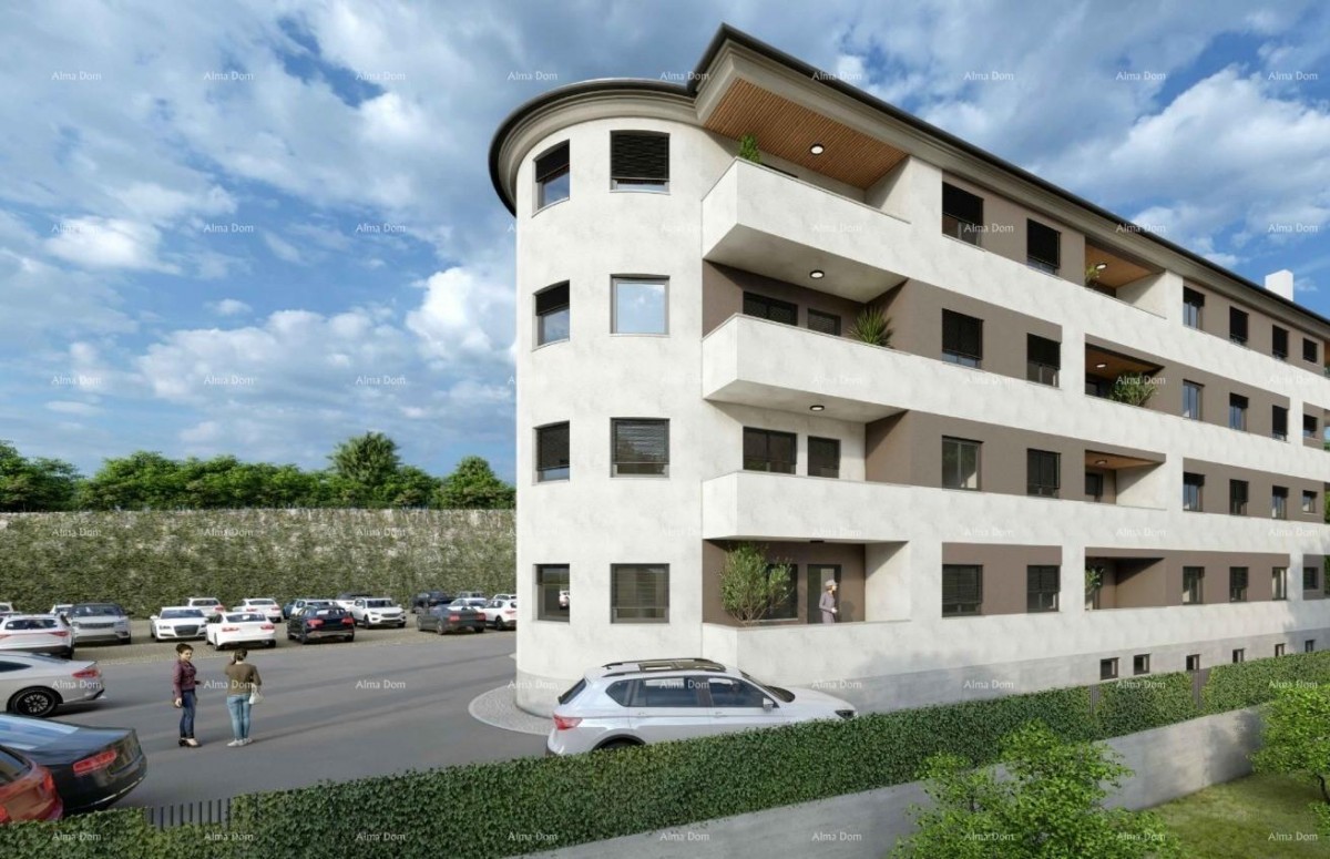 Appartamenti in vendita in un nuovo complesso residenziale in costruzione, vicino al tribunale, Pola! 4