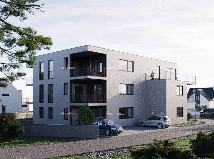 Four-bedroom apartment S5 on the 2nd floor of a new building in Kanfanar 5