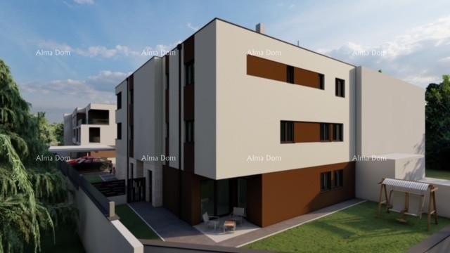 PULA, NOVOGRADNJA, STAN 80,7 m² S TERASO IN PARKIRNIM MESTOM 3