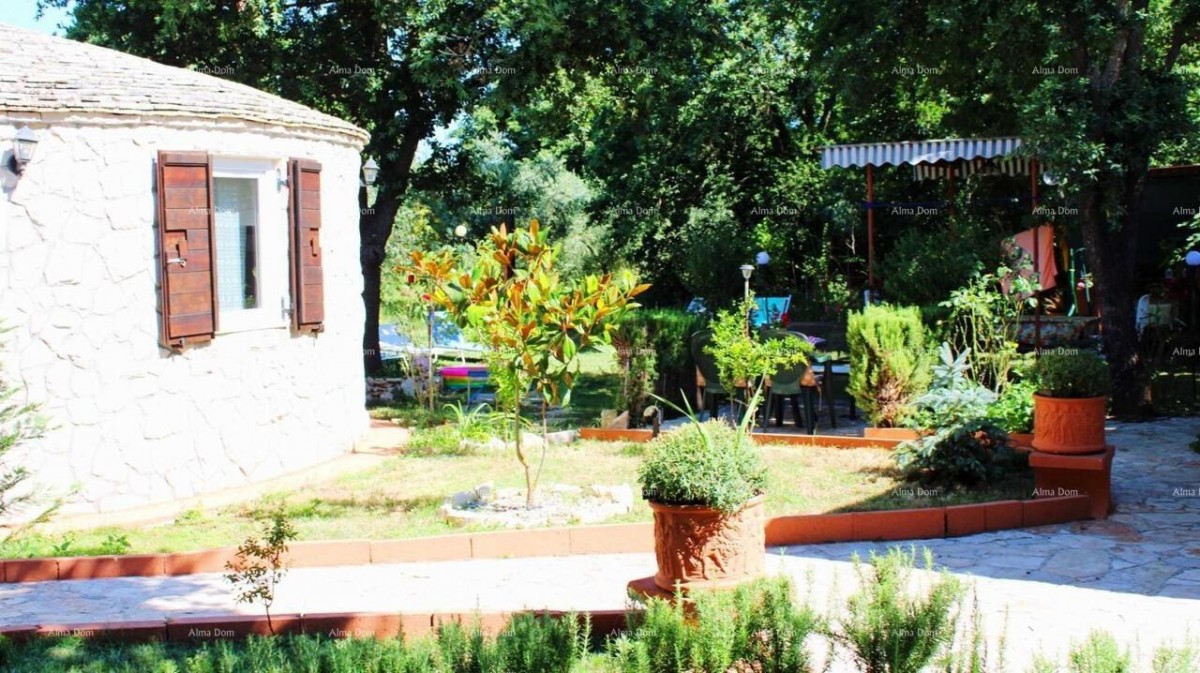 MEDULIN – AVTENTIČNA ISTRSKA HIŠA (KAŽUN) Z VRTOM, 600 M OD MORJA 6