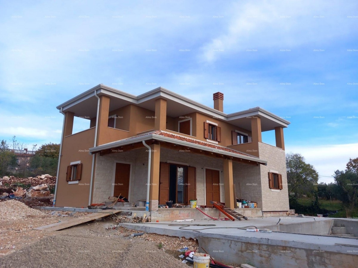 Дом с бассейном и видом на море, Каштелир 5