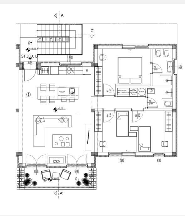 Пореч – квартира с террасой и двором 11