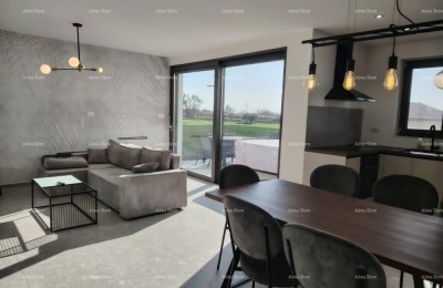 Top-notch three-bedroom apartment with a sea view, furnished