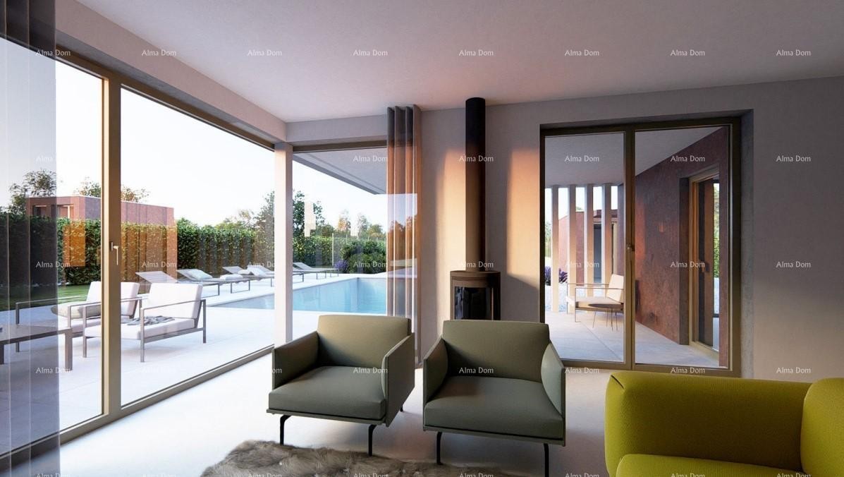 Prodaja samostojećih vila s bazenom u luksuznom, stambenom projektu, Labin! Vila E 6