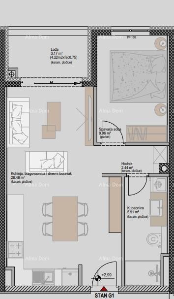 Продажа квартир в современной новостройке, Пореч! 7