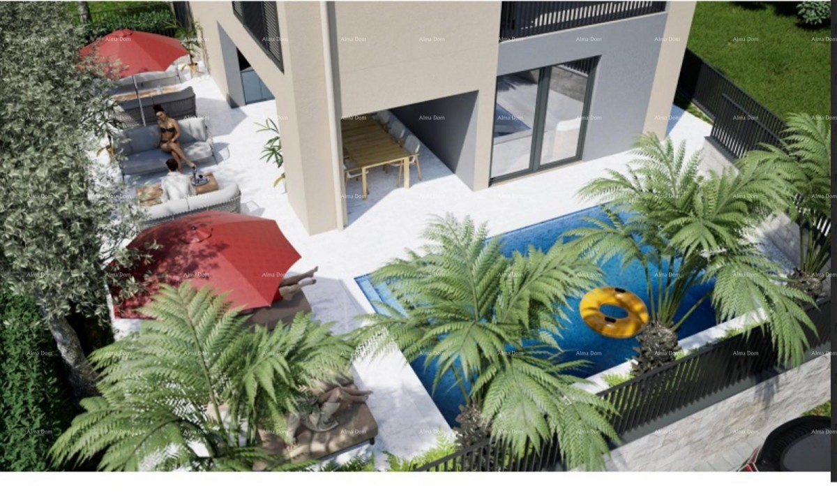 Мунтриљ – строительный участок с проектом и разрешением на 8 квартир 5