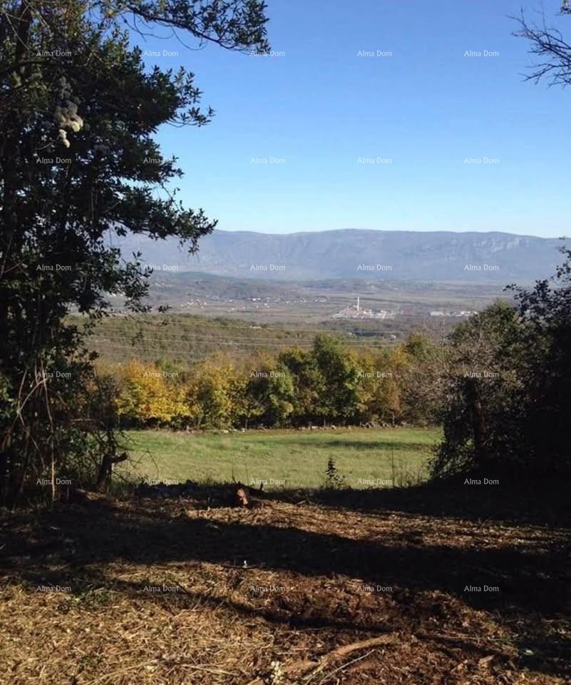 PIĆAN, GRAĐEVINSKE PARCELE S PANORAMSKIM POGLEDOM NA UČKU 2
