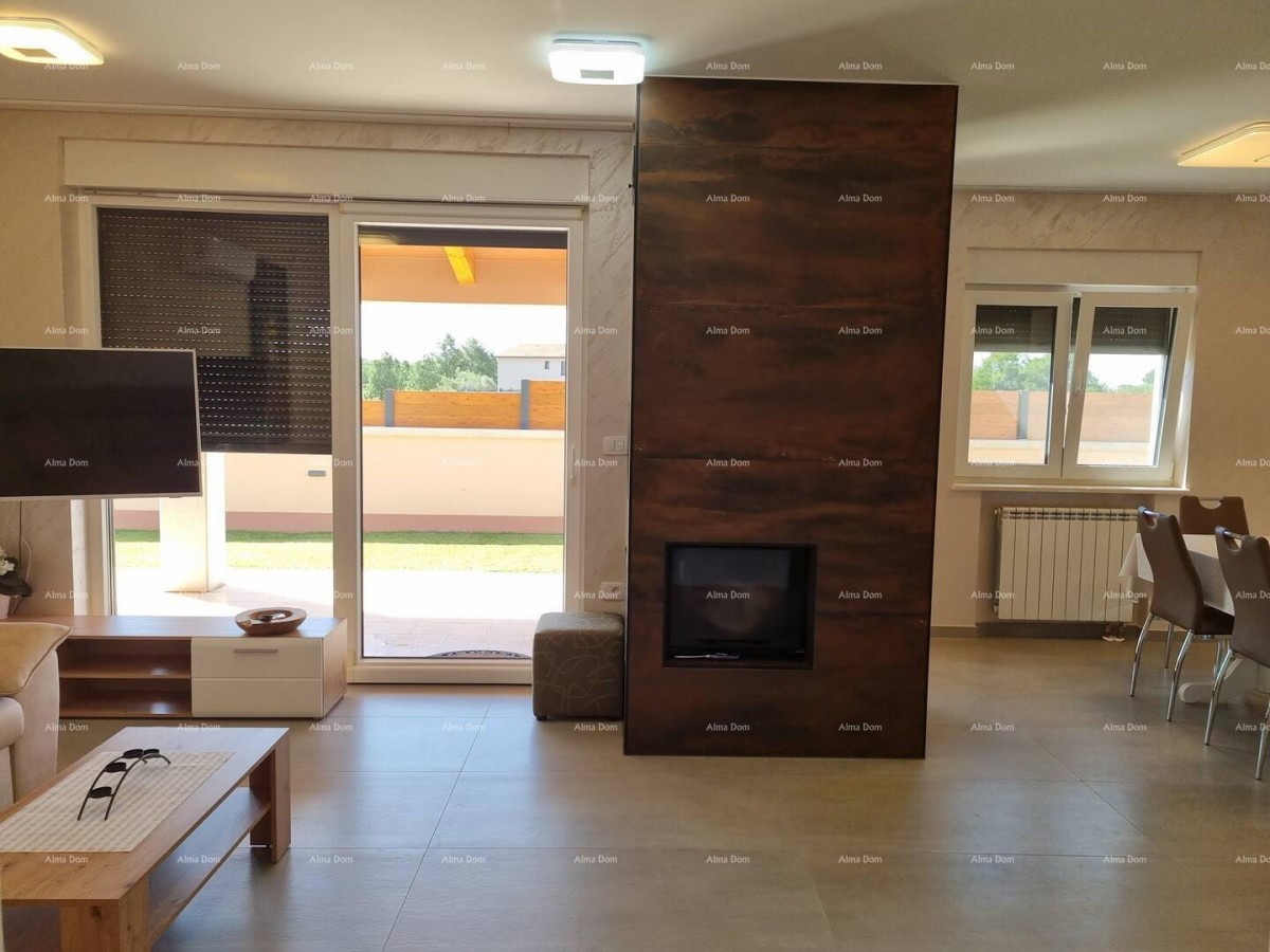 The Scar of the Town of Svetvinčenat. A Double House Surrounded by Greenery. 4