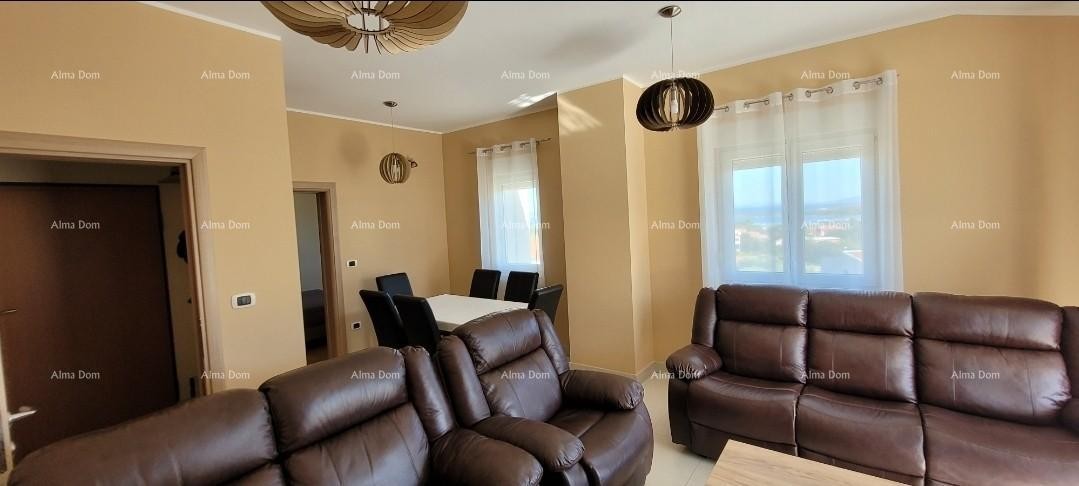 Ližnjan! Opremljen stan! Pogled na more! 2