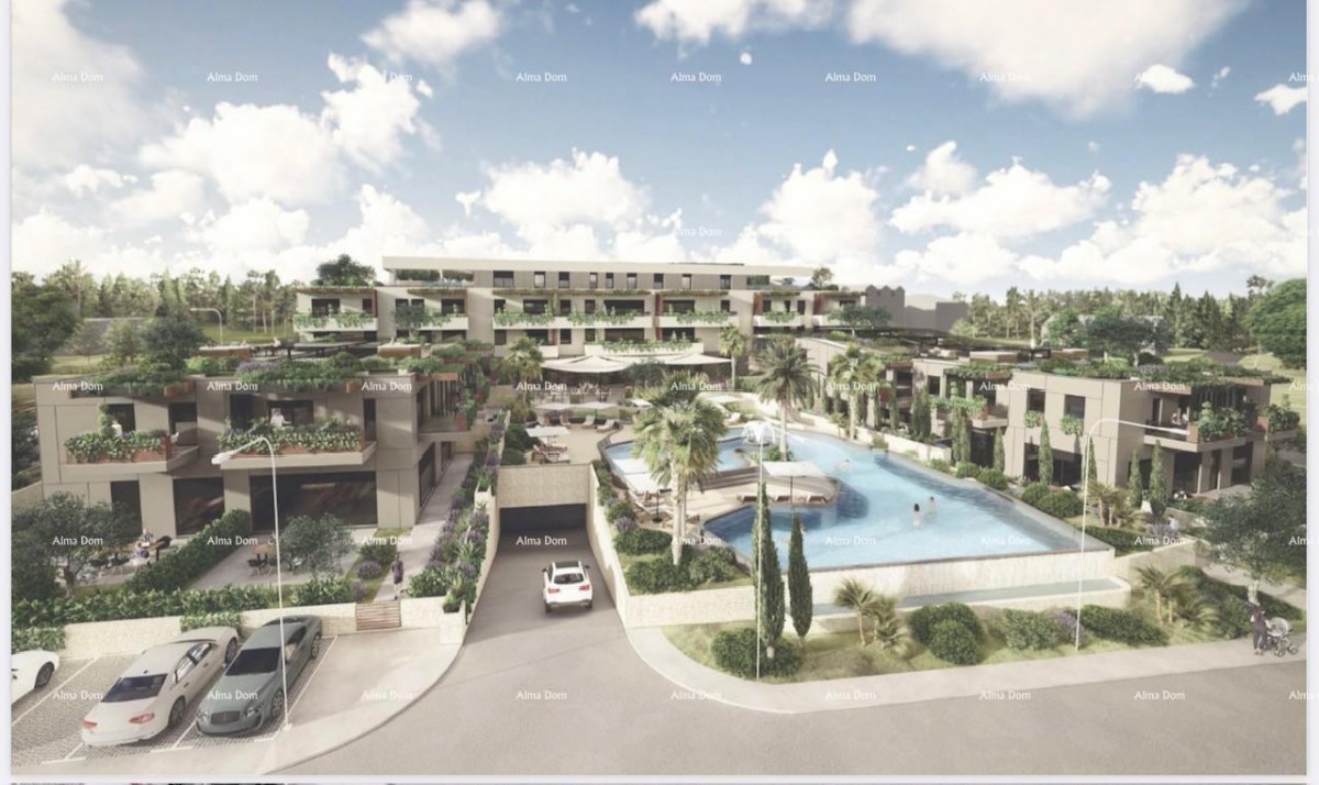 Prodaja stanova u novom poslovno - stambenom projektu, Poreč 1