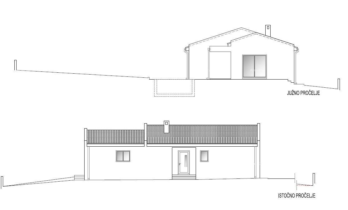 Современная  вилла с бассейном на продажу, Кожляни, Барбан! 1