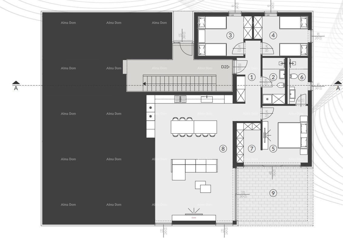 Vendita di appartamenti in moderna costruzione con piscina, Fažana! 9