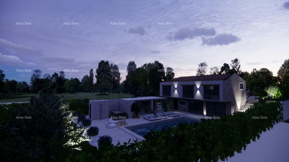 Građevinsko zemljište površine 1.089 m² Rakotule,  Karojba 7