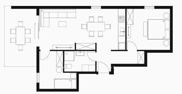 Sale - new, modern apartments near the sea with parking spaces and a garden, Peroj! 10