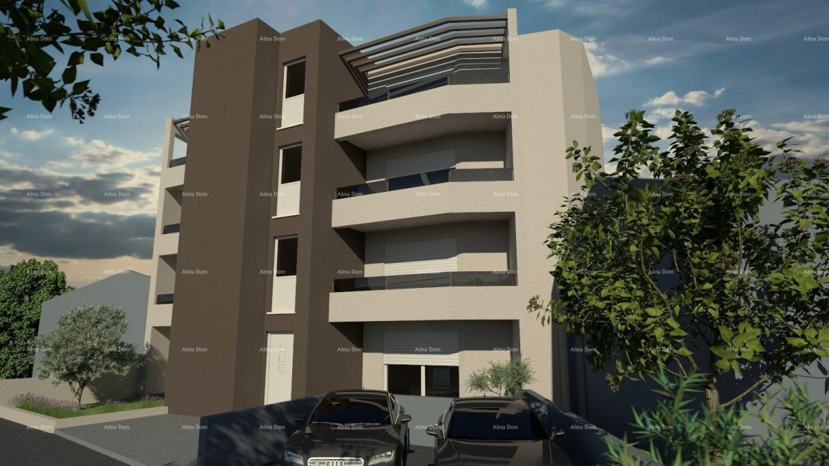 Prodaja - stan s terasom u novom stambenom projektu, Ližnjan!S6 1