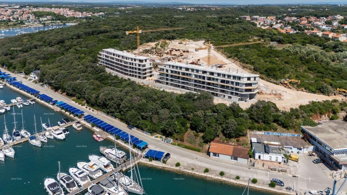Prodaja modernih stanova u eksluzivnoj zgradi sa pogledom na marinu, Pula!B4 13
