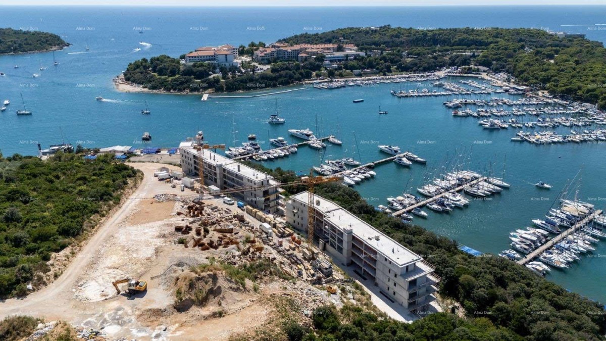 Prodaja modernih stanova u eksluzivnoj zgradi sa pogledom na marinu, Pula!C11 20
