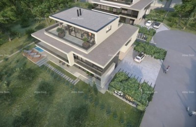 LUKSUZNA REZIDENCIJA V ROVINJU – 128 m² + 254 m² VRT, BAZEN