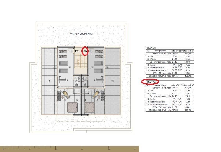 LUKSUZNI DVOETAŽNI STAN U ROVINJU – 237,00 m² (NETTO 173,64 m²) 8