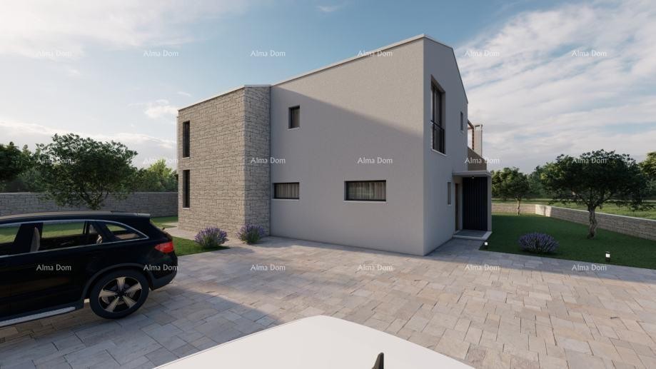 Građevinsko zemljište s projektom vile s bazenom, Rebići. 3