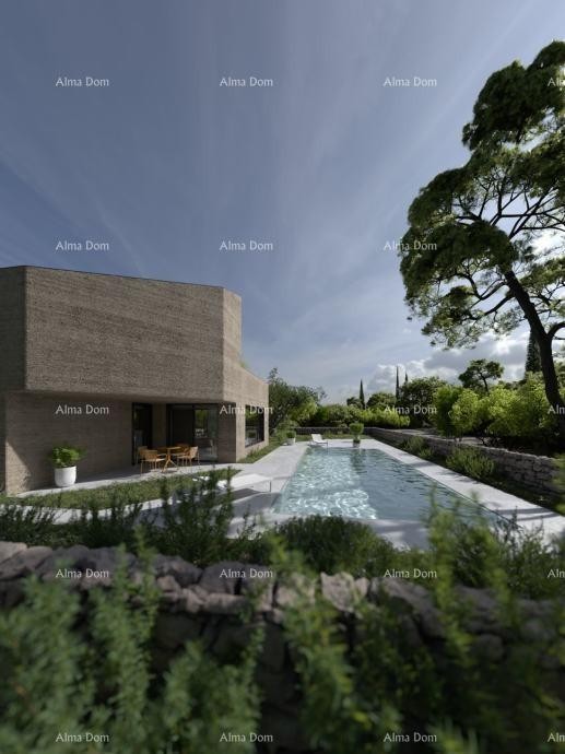 Prodaje se građevinsko zemljište, 504 m2, vile s bazenom u općini Svetvinčenat 10