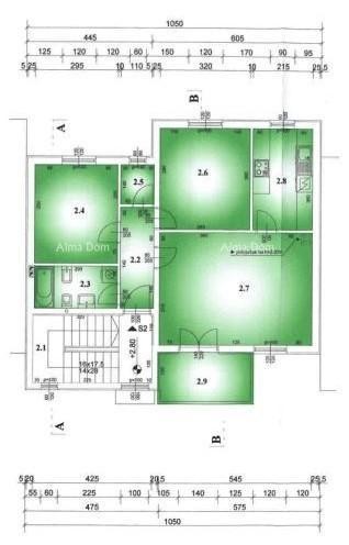 Pula – apartment 68 m² with two parking spaces 10