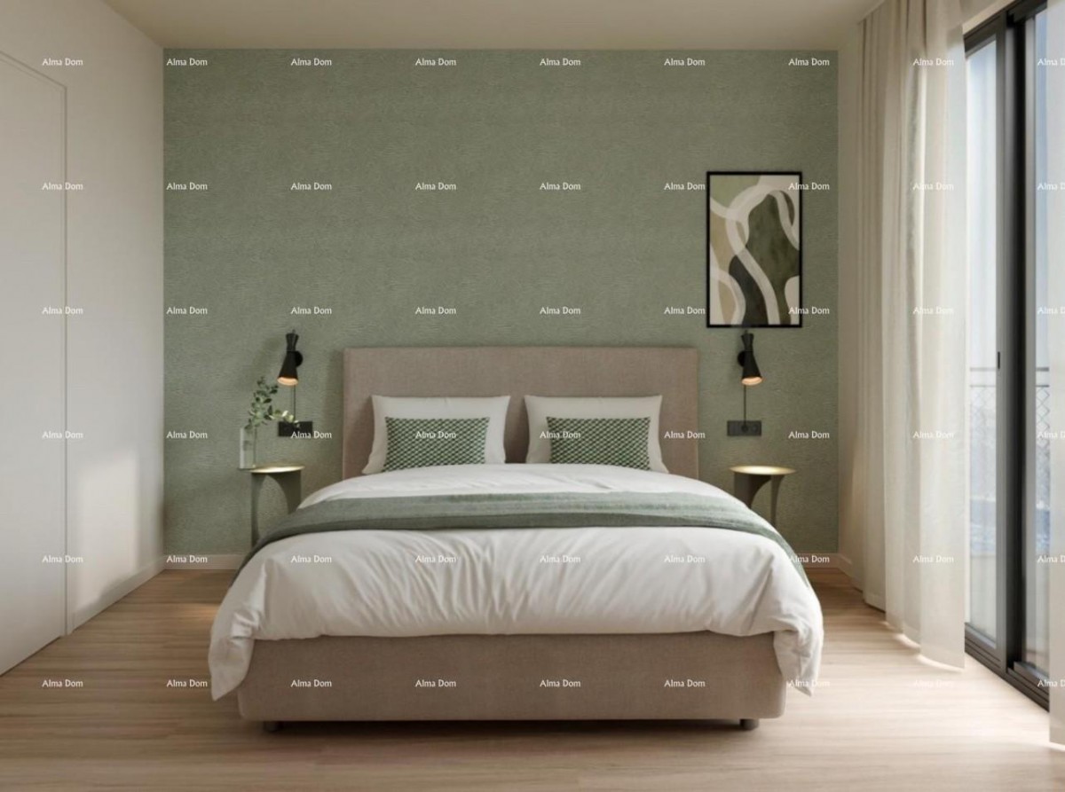 New Project! Apartments in an Excellent Location, Near the Sea, Umag! D, zg1 4