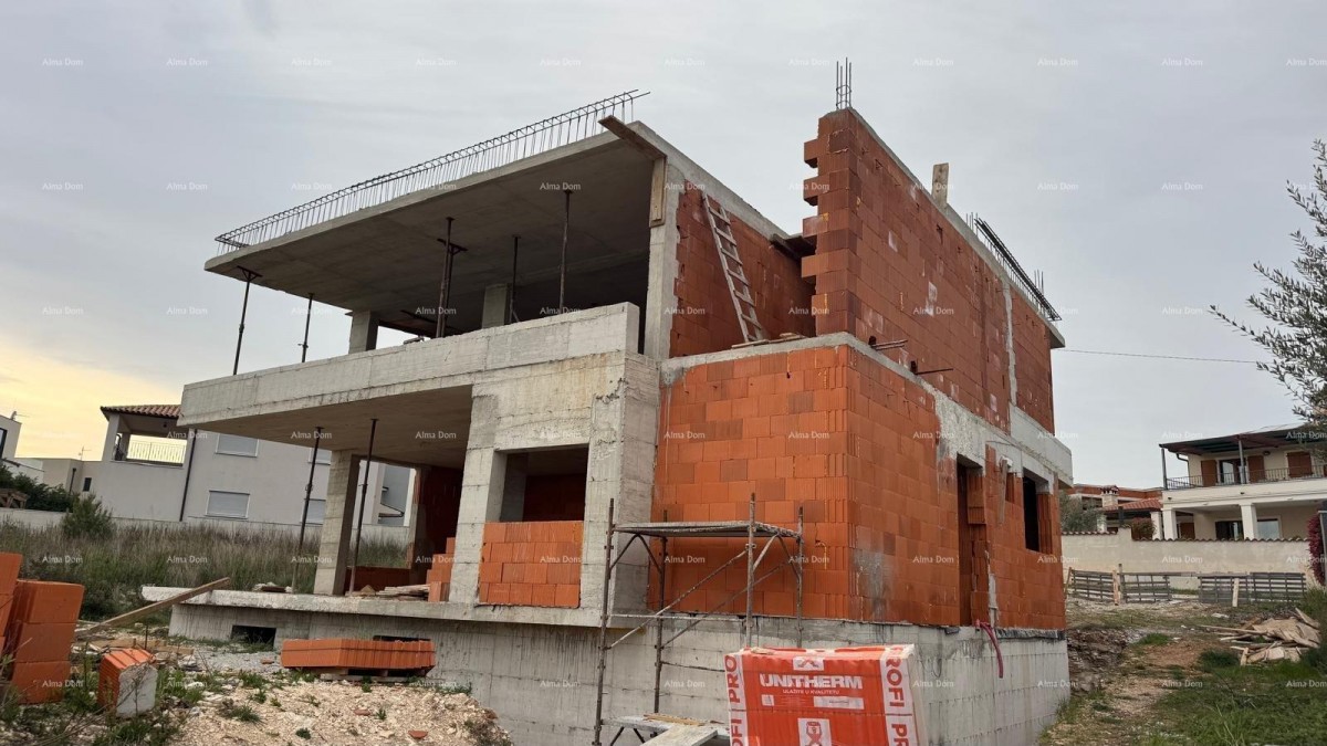 Mukalba, Medulin, Vendita di una casa in fase roh-bau con vista mare 14